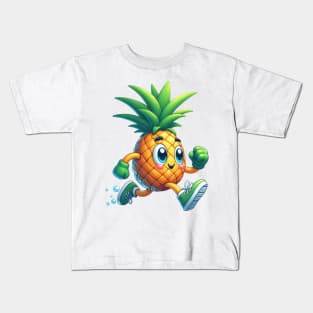 Pineapple Jogging Kids T-Shirt